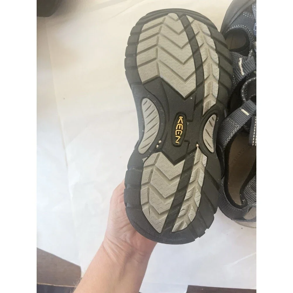 KEEN Women’s Venice H2 Hiking Sandals, Blue/Gray, Size 8.5 39 Waterproof Comfort